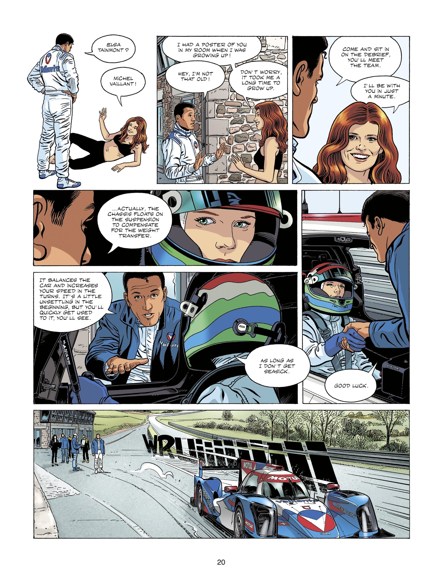 Read online Michel Vaillant comic -  Issue #6 - 20