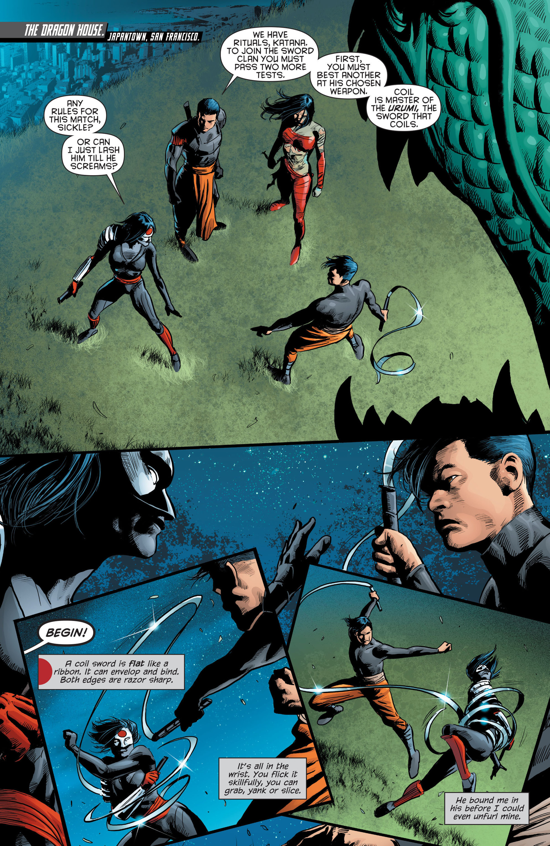 Read online Katana comic -  Issue #8 - 3