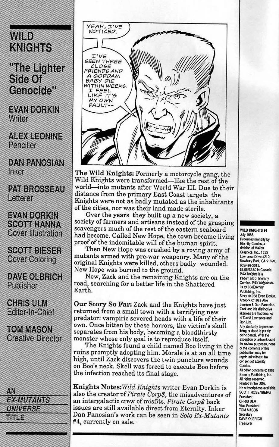 Read online Wild Knights comic -  Issue #4 - 2