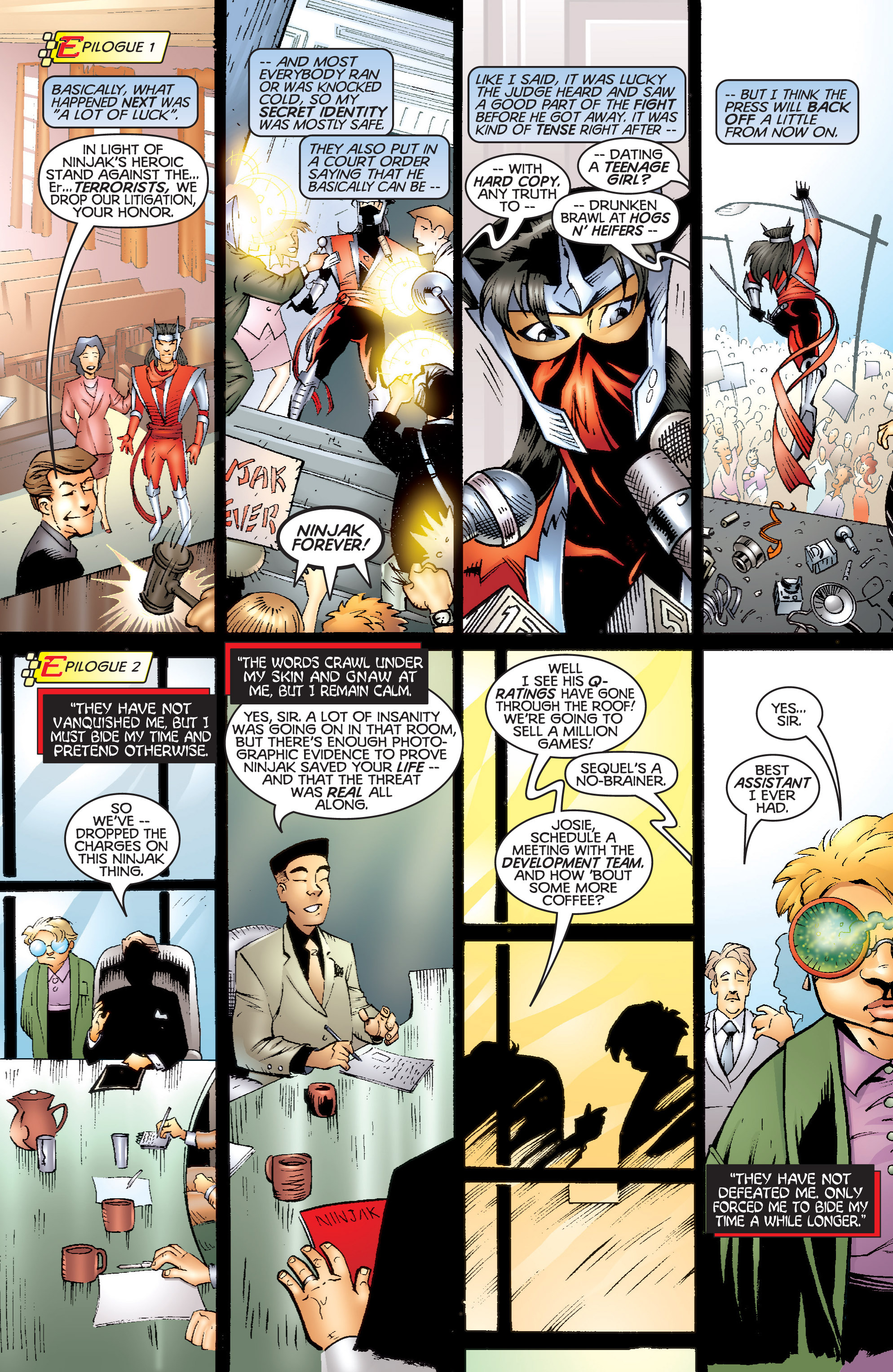 Read online Ninjak (1997) comic -  Issue #12 - 21