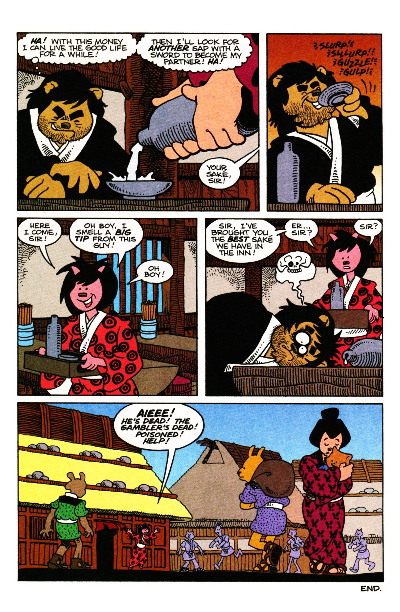 Read online Usagi Yojimbo (1993) comic -  Issue #8 - 21
