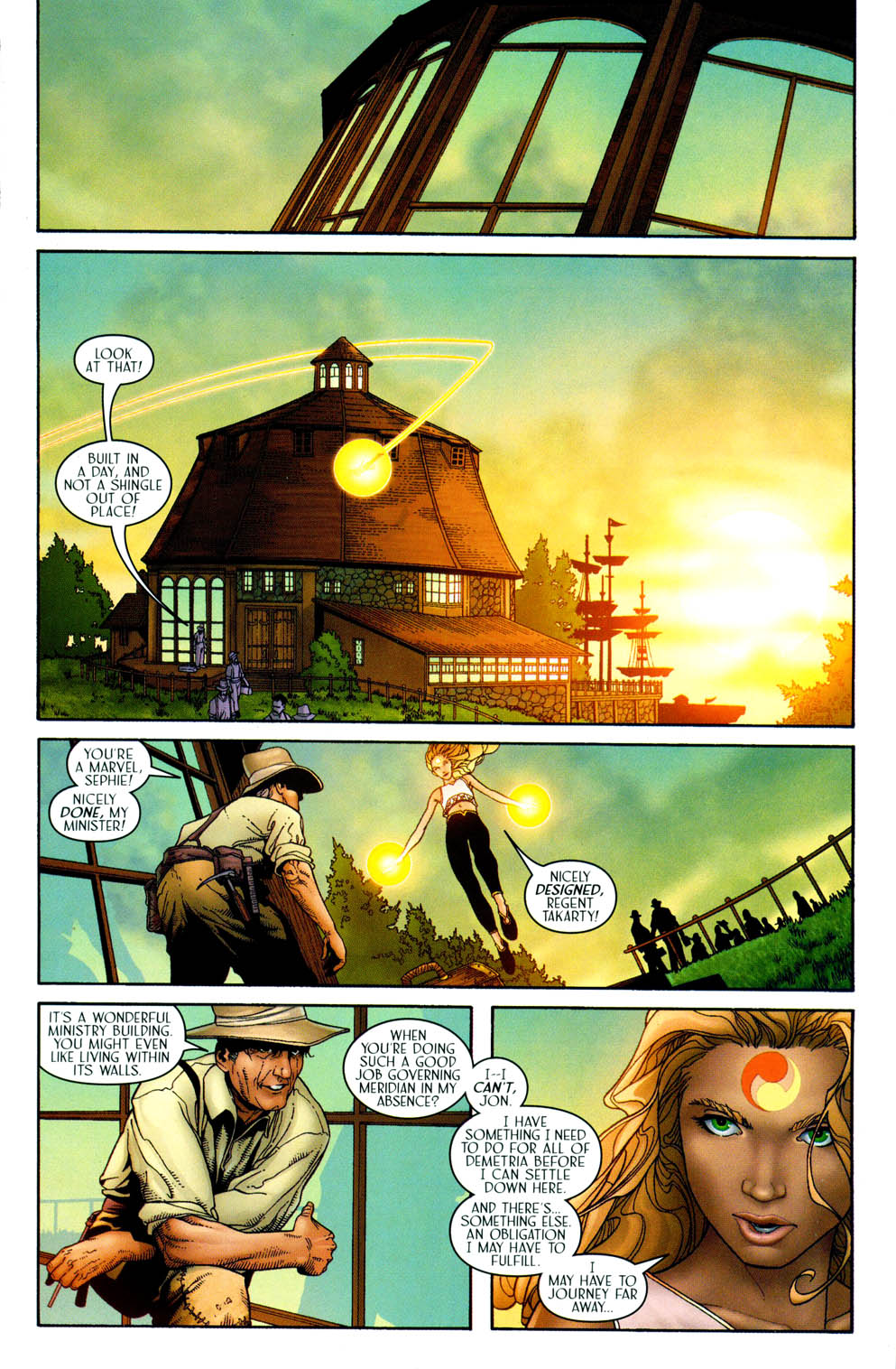 Read online Meridian comic -  Issue #34 - 19