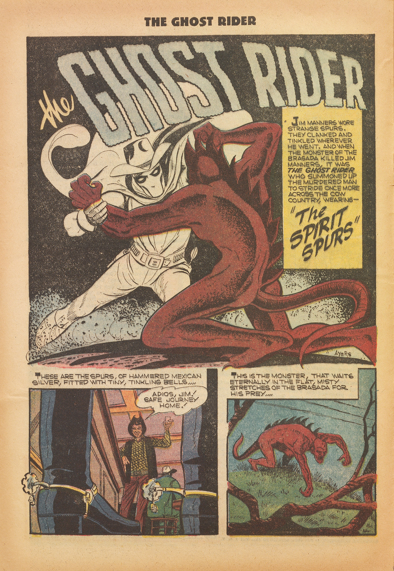 Read online The Ghost Rider (1950) comic -  Issue #10 - 14