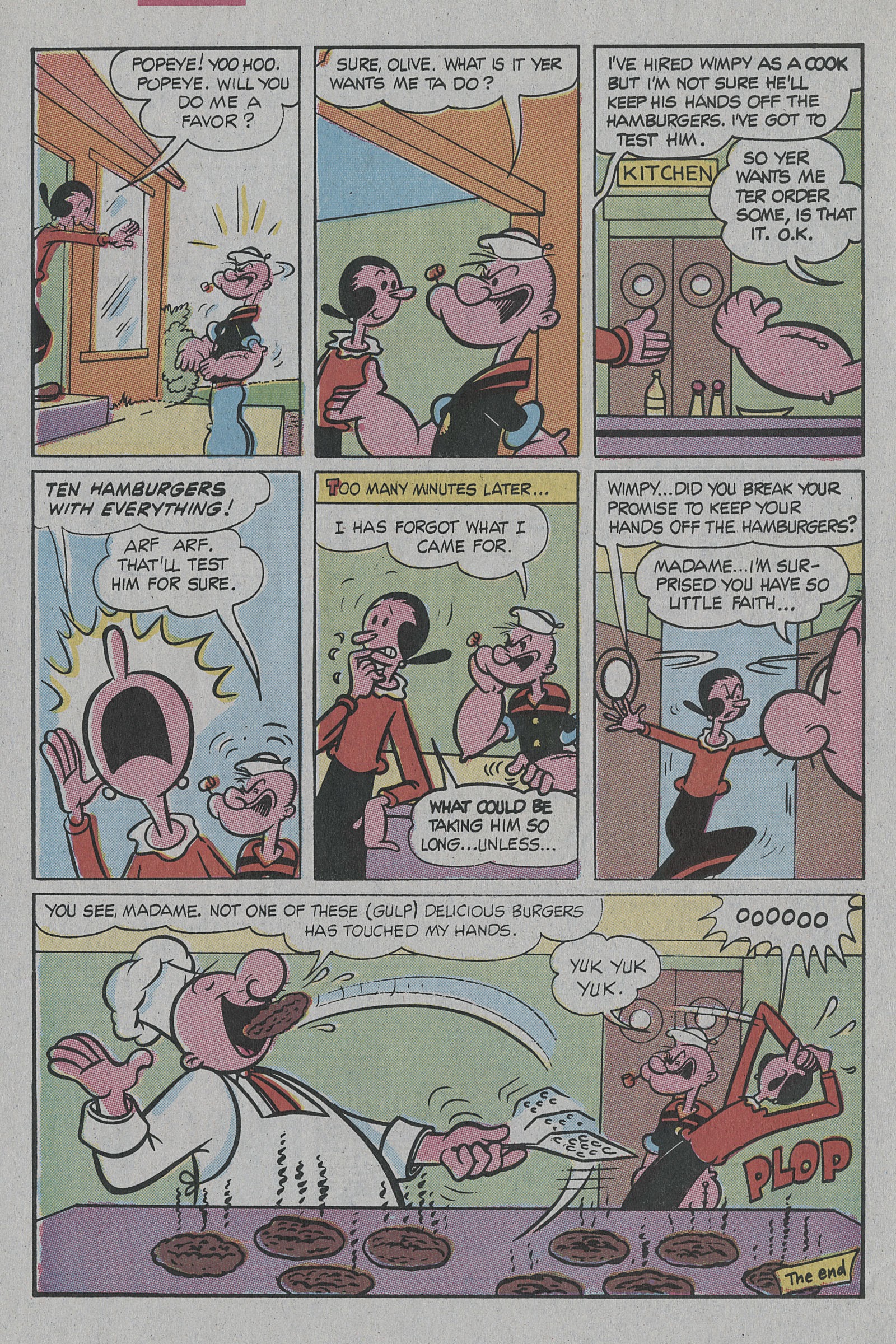 Read online Popeye (1993) comic -  Issue #4 - 32