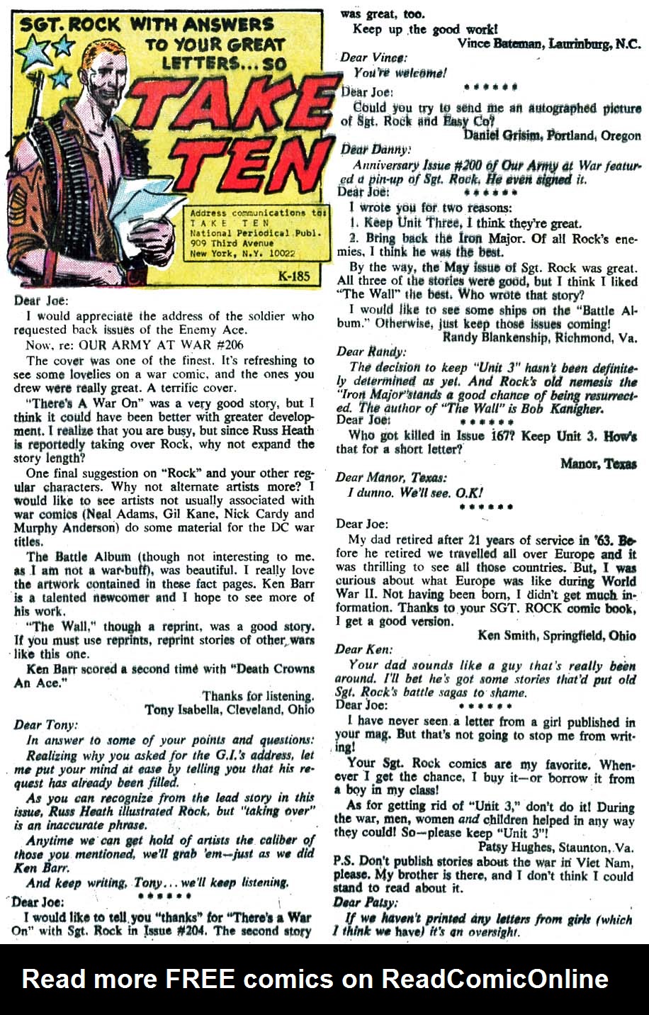 Read online Our Army at War (1952) comic -  Issue #210 - 19