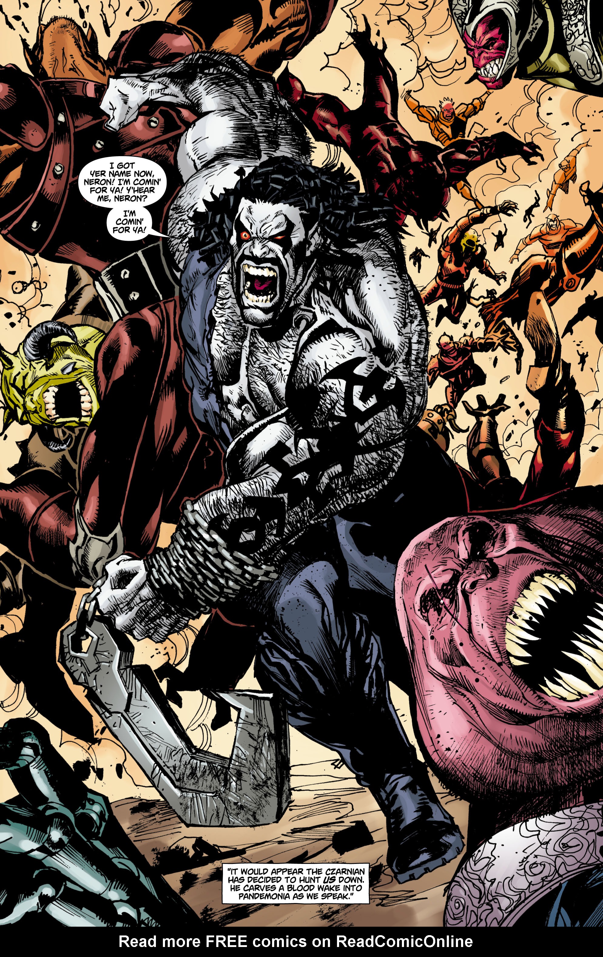 Read online Reign in Hell comic -  Issue #5 - 18