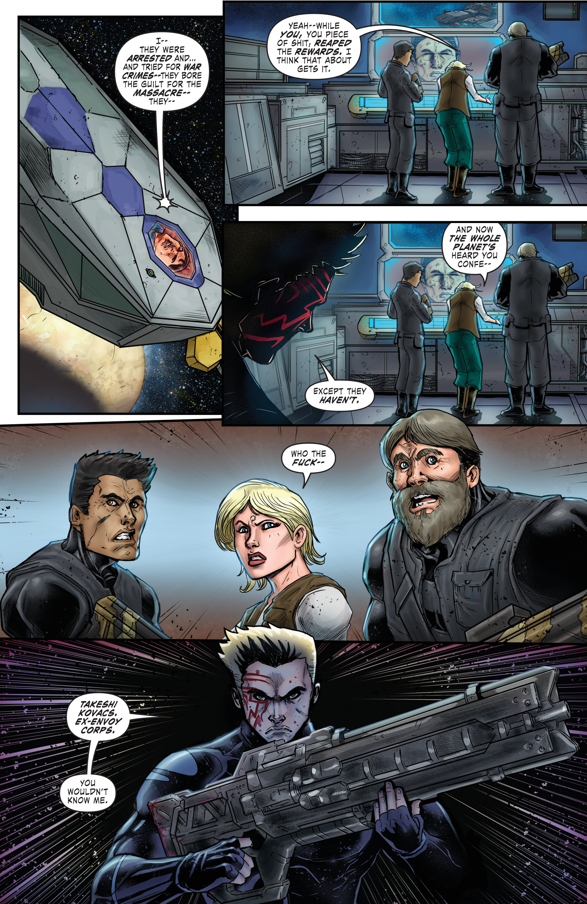 Read online Altered Carbon: Download Blues comic -  Issue # TPB - 118