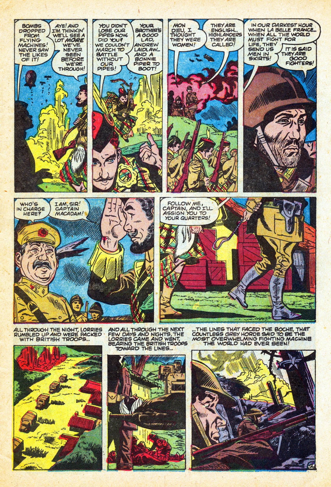 Read online War Comics comic -  Issue #32 - 11