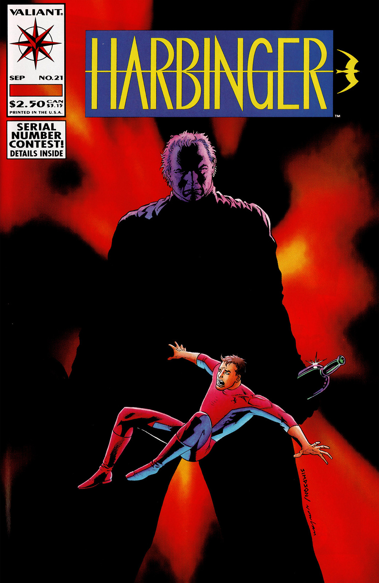 Read online Harbinger (1992) comic -  Issue #21 - 1