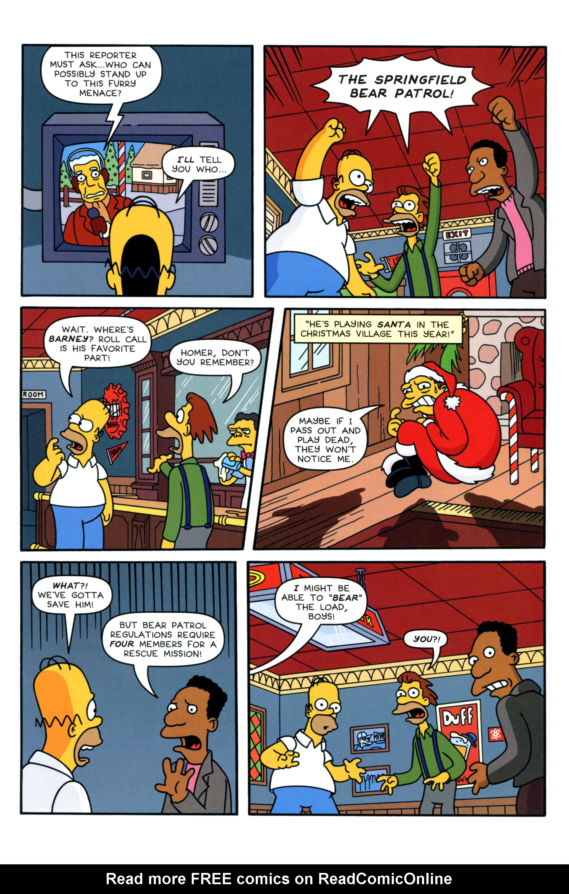 Read online The Simpsons Winter Wingding comic -  Issue #8 - 5