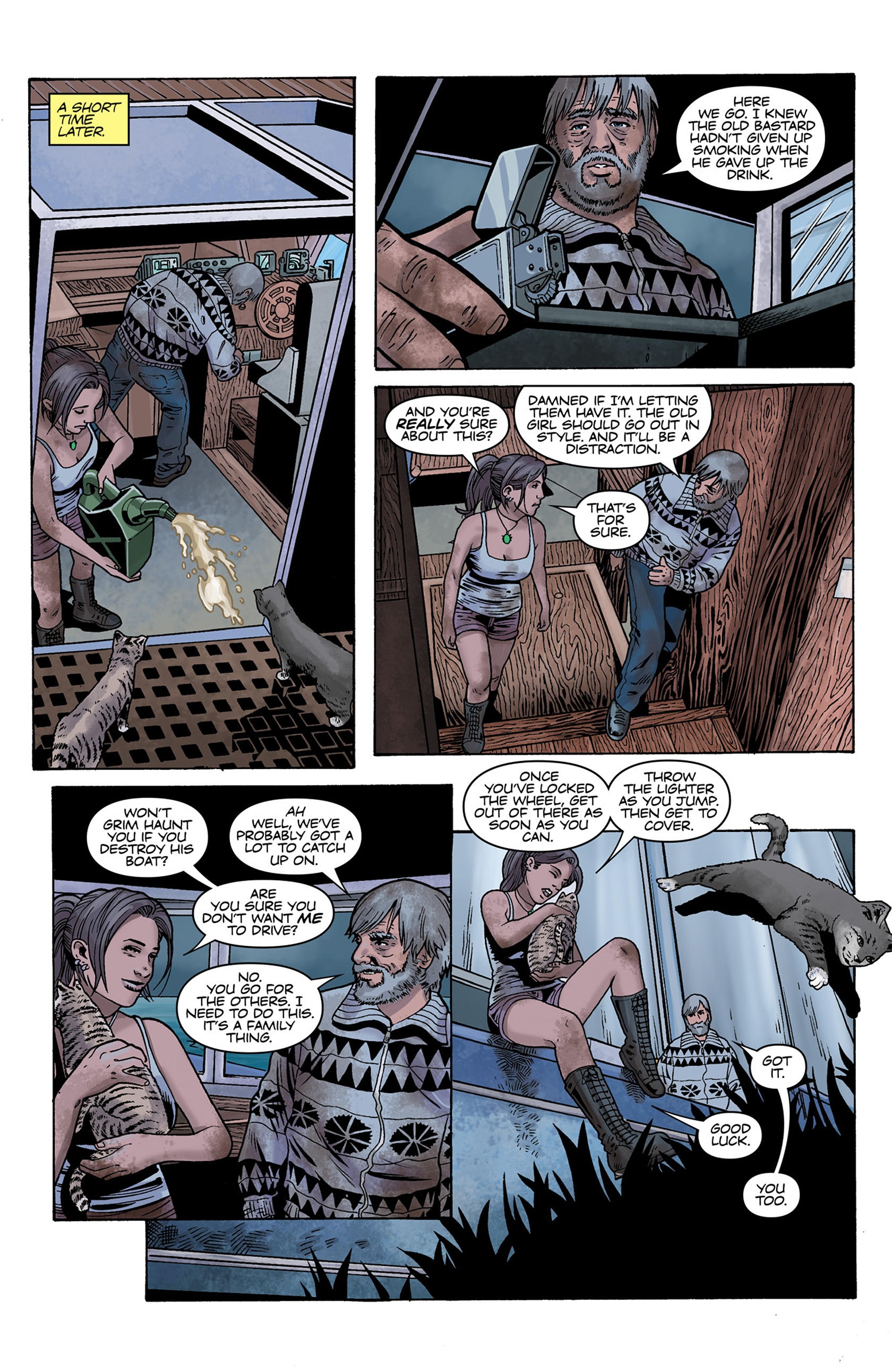 Read online Tomb Raider (2014) comic -  Issue #17 - 18