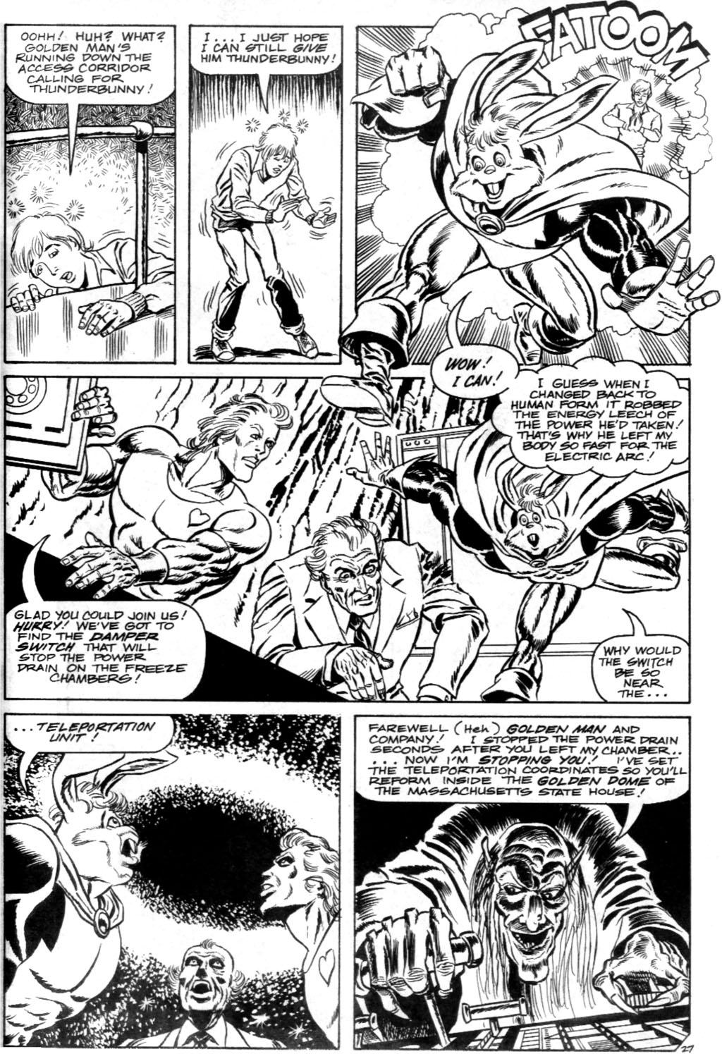 Read online Thunderbunny comic -  Issue #4 - 28