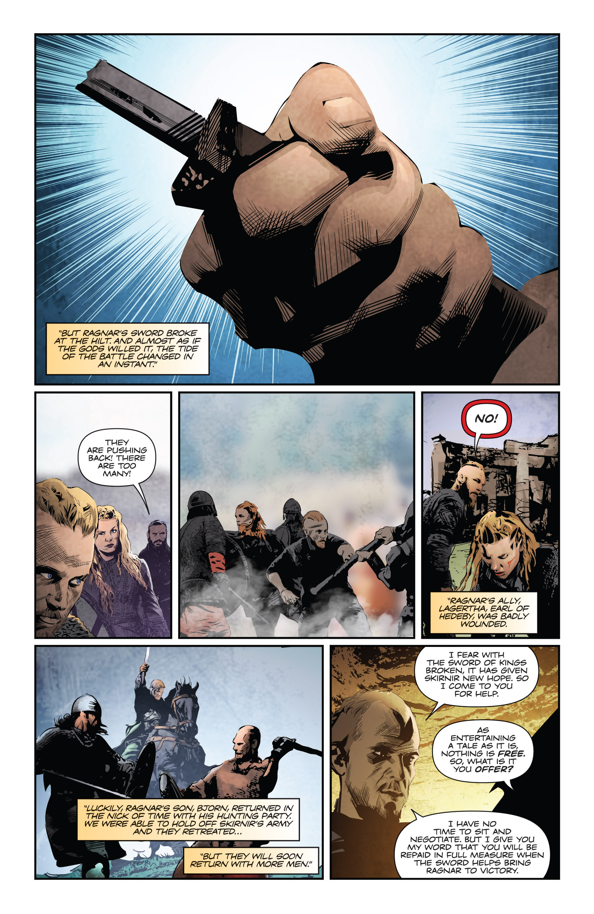 Read online Vikings: Sword of Kings comic -  Issue # Full - 7