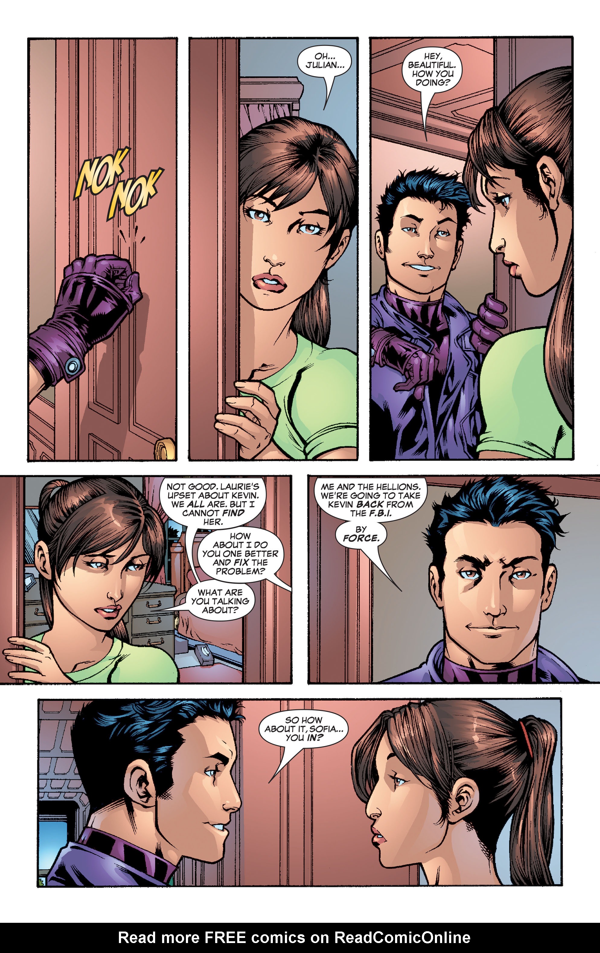 Read online New X-Men (2004) comic -  Issue #5 - 24