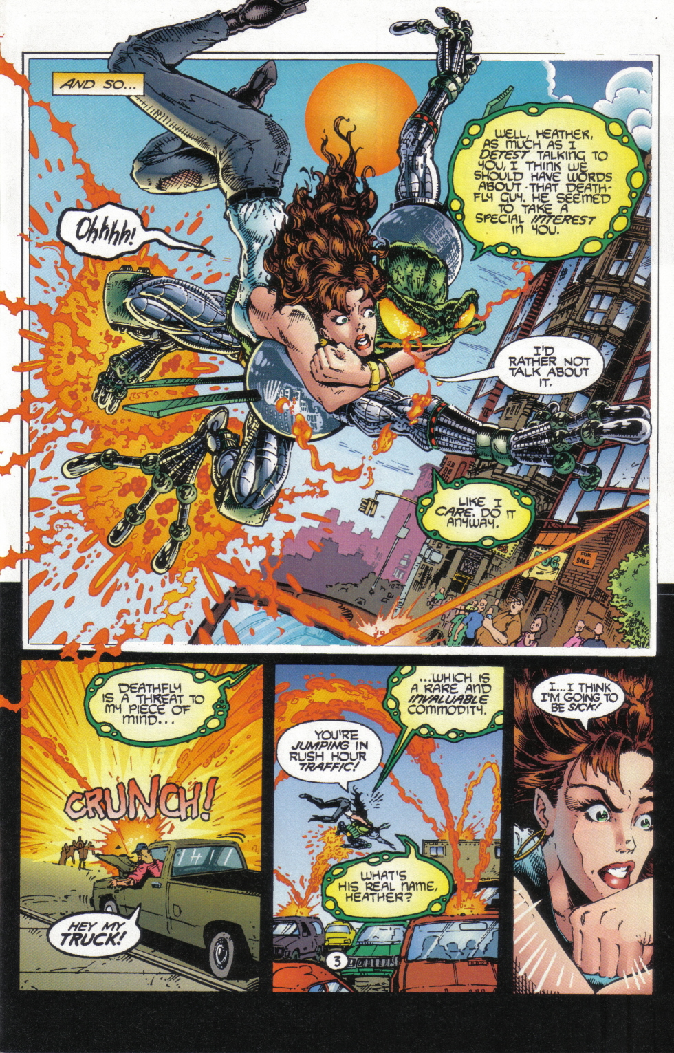 Read online Cyberfrog comic -  Issue #4 - 5