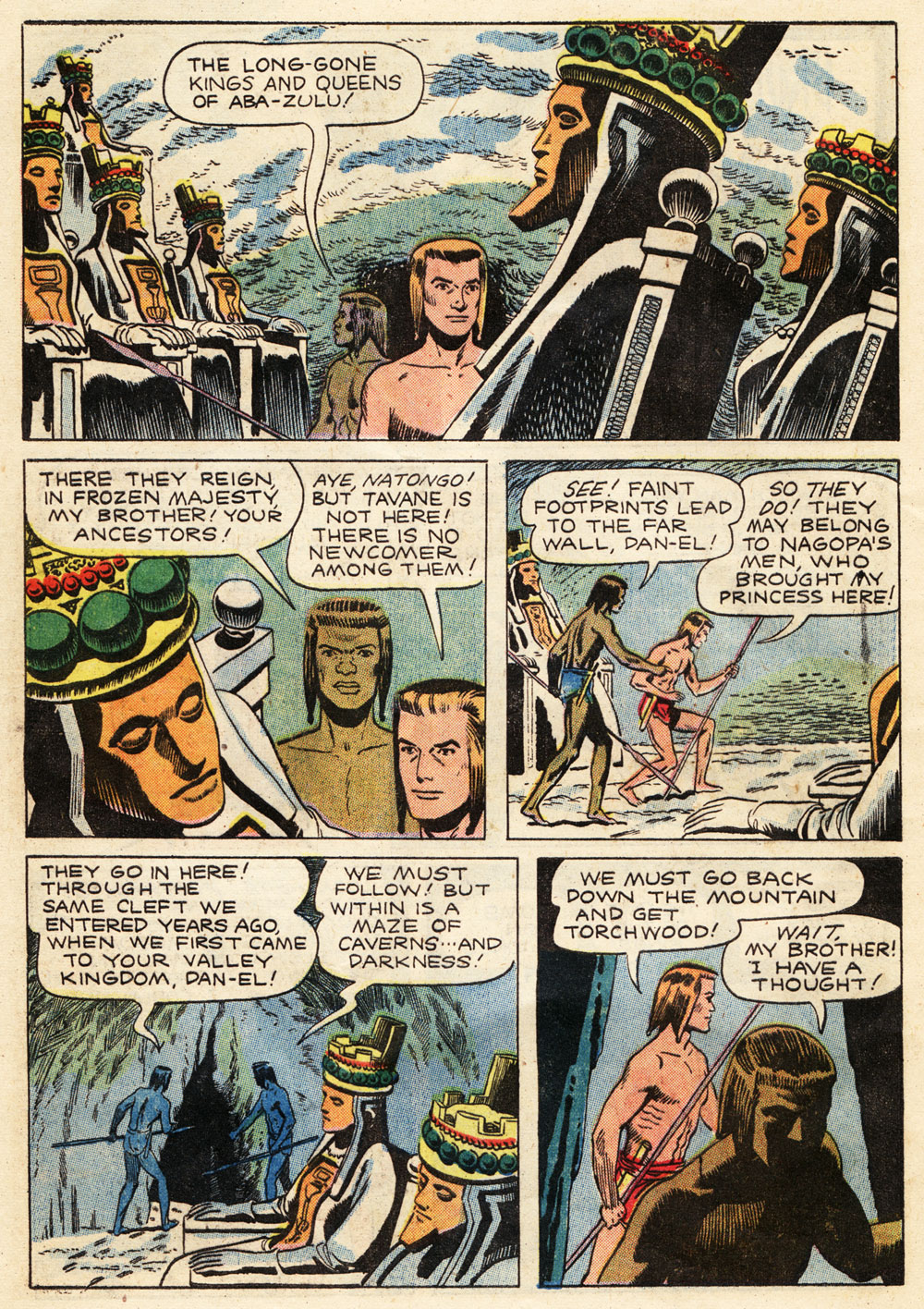 Read online Tarzan (1948) comic -  Issue #71 - 28