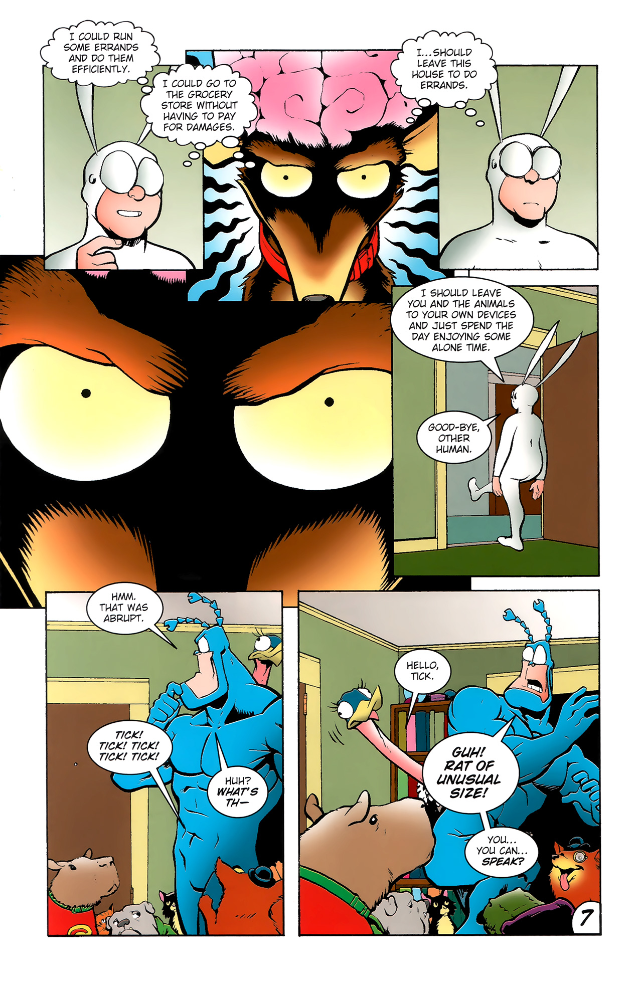 Read online The Tick New Series comic -  Issue #8 - 8