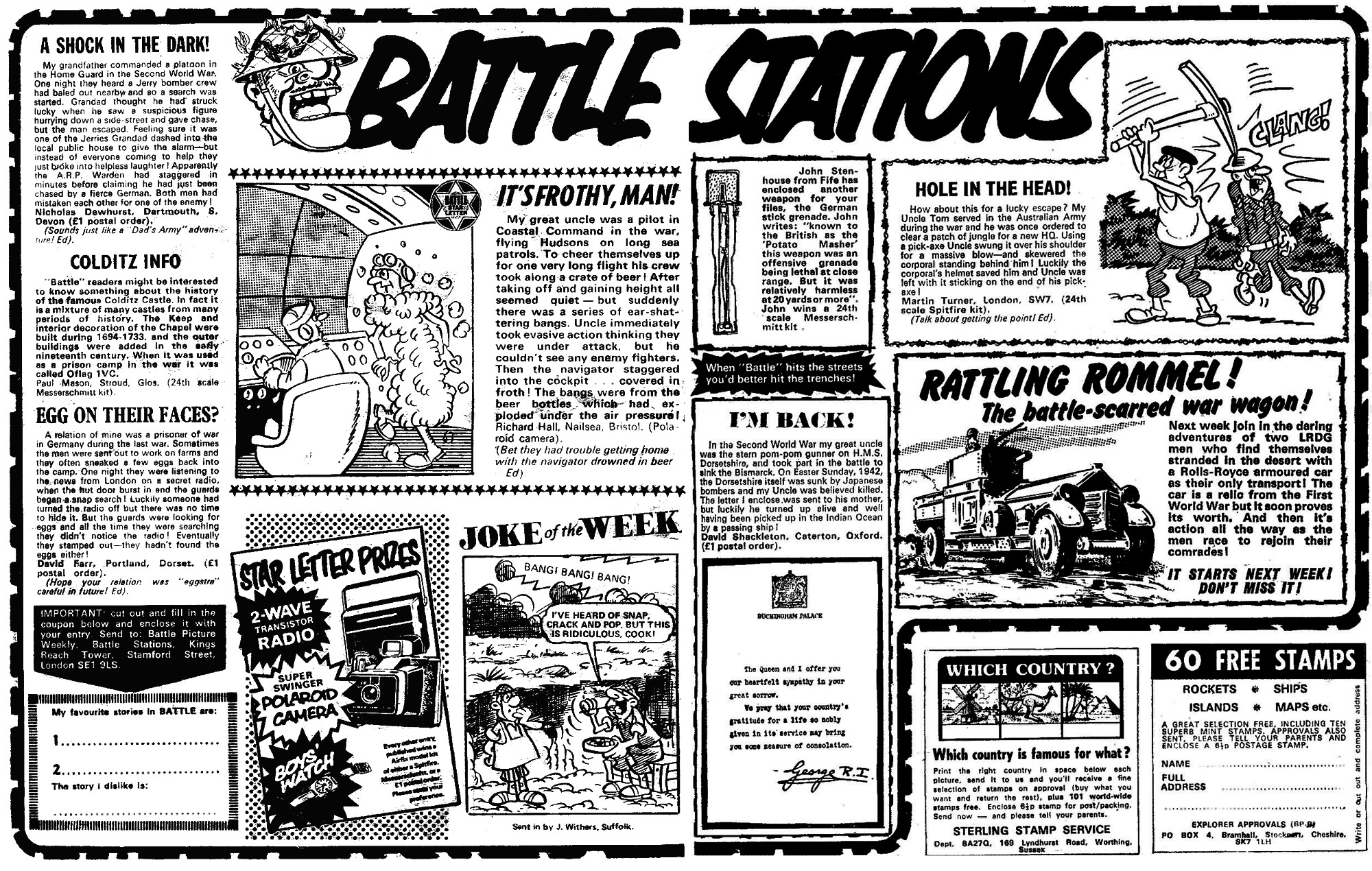 Read online Battle Picture Weekly comic -  Issue #70 - 26