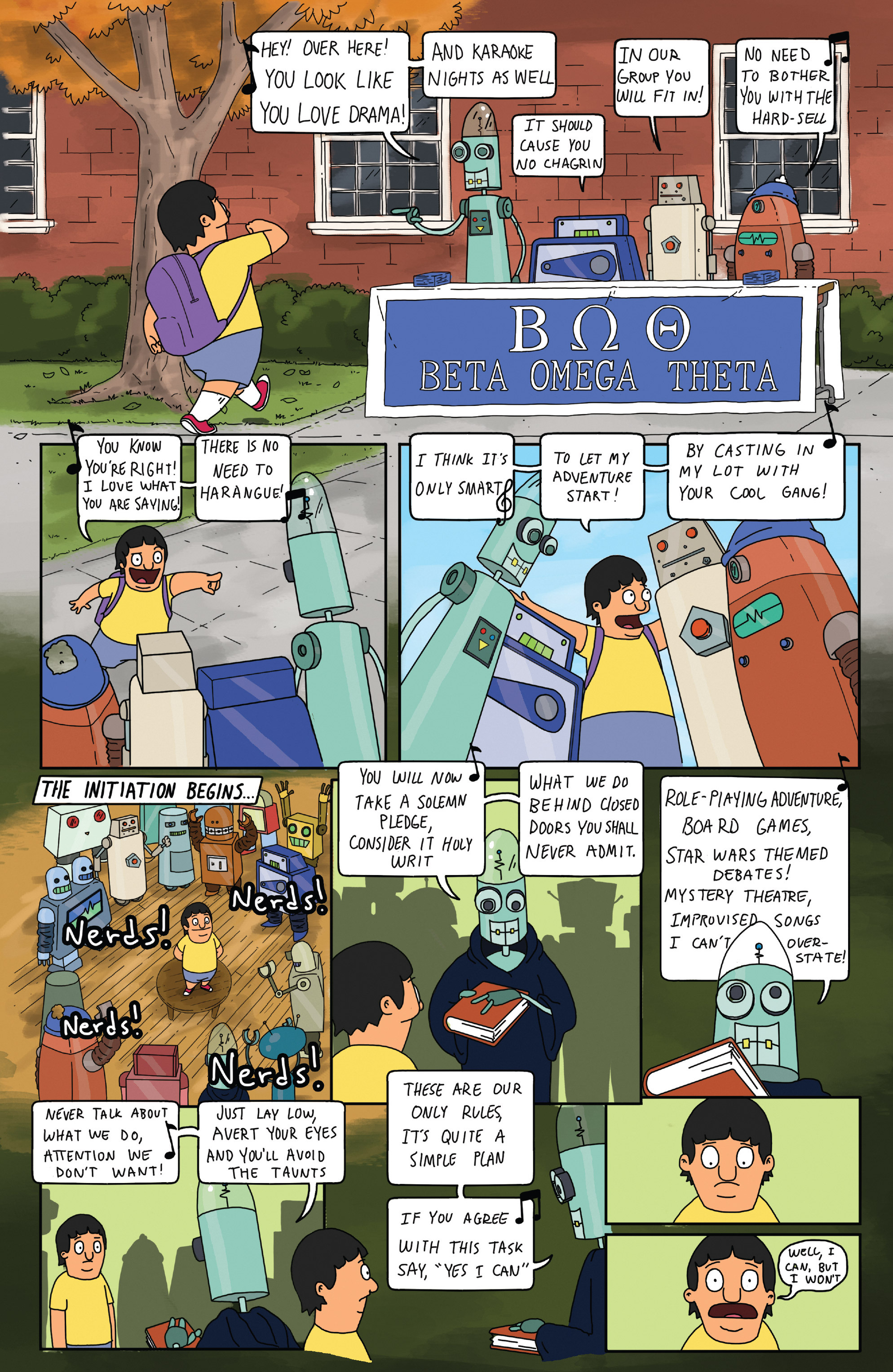 Read online Bob's Burgers (2014) comic -  Issue #5 - 20