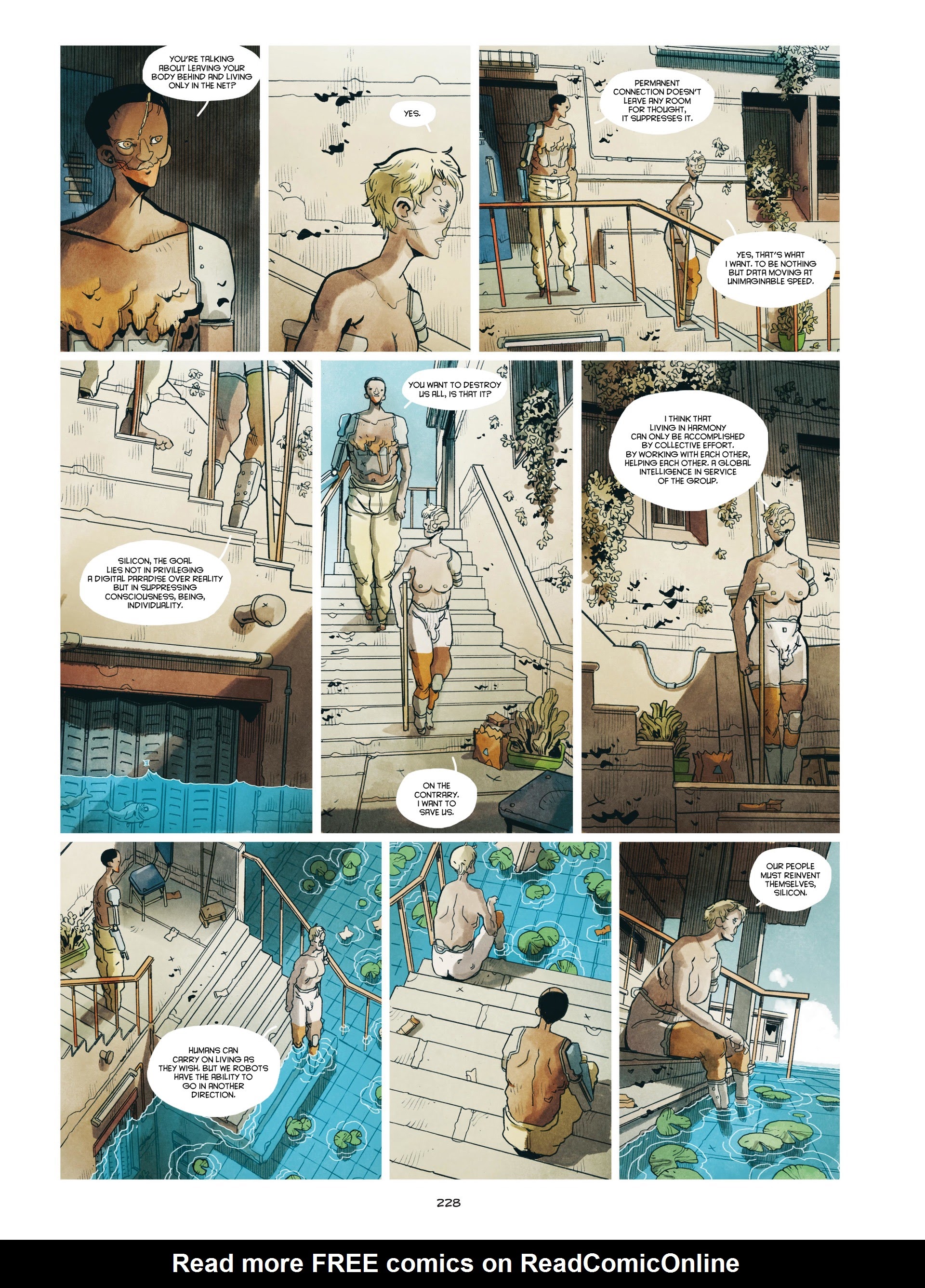 Read online Carbon & Silicon (2020) comic -  Issue # TPB (Part 3) - 28