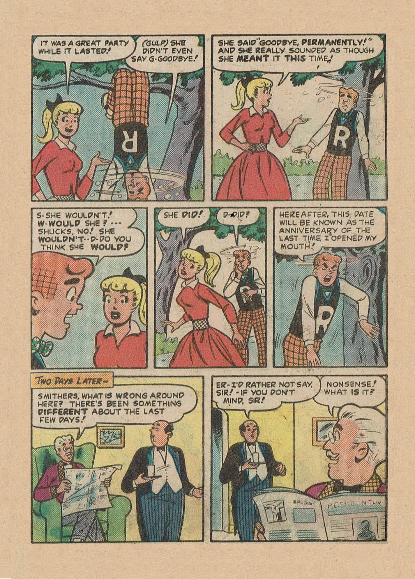 Read online Jughead Jones Comics Digest comic -  Issue #24 - 68