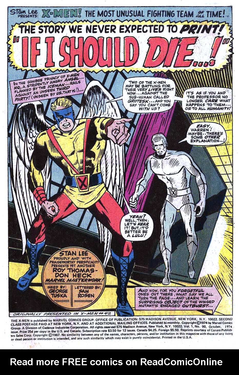 Read online Uncanny X-Men (1963) comic -  Issue #90 - 3