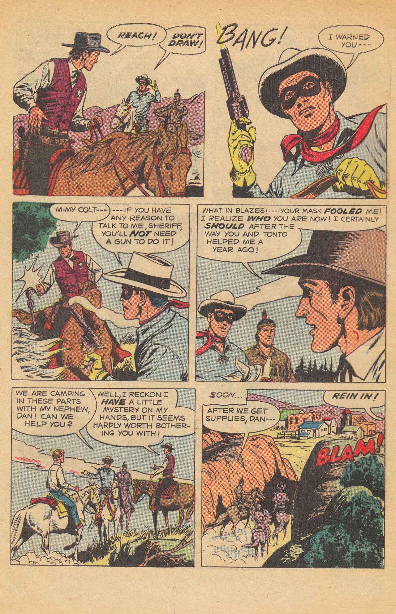 Read online The Lone Ranger (1948) comic -  Issue #109 - 4