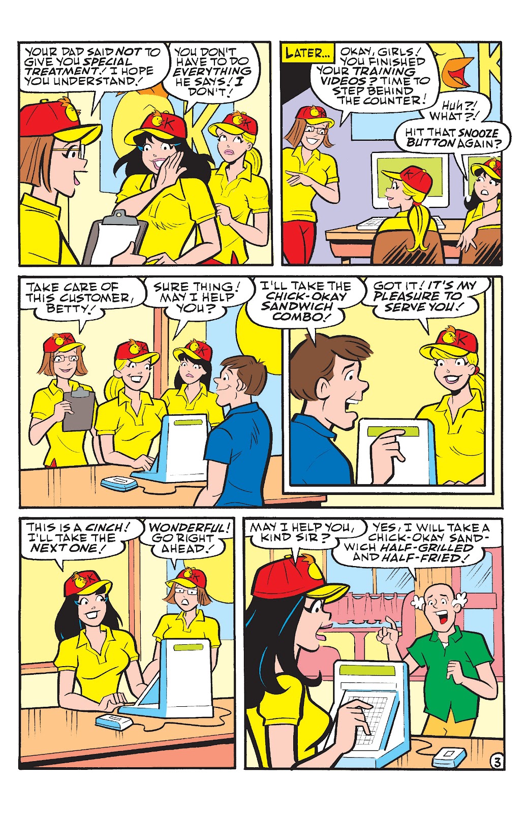 Read online Betty & Veronica Friends Forever: Go To Work comic -  Issue # Full - 10