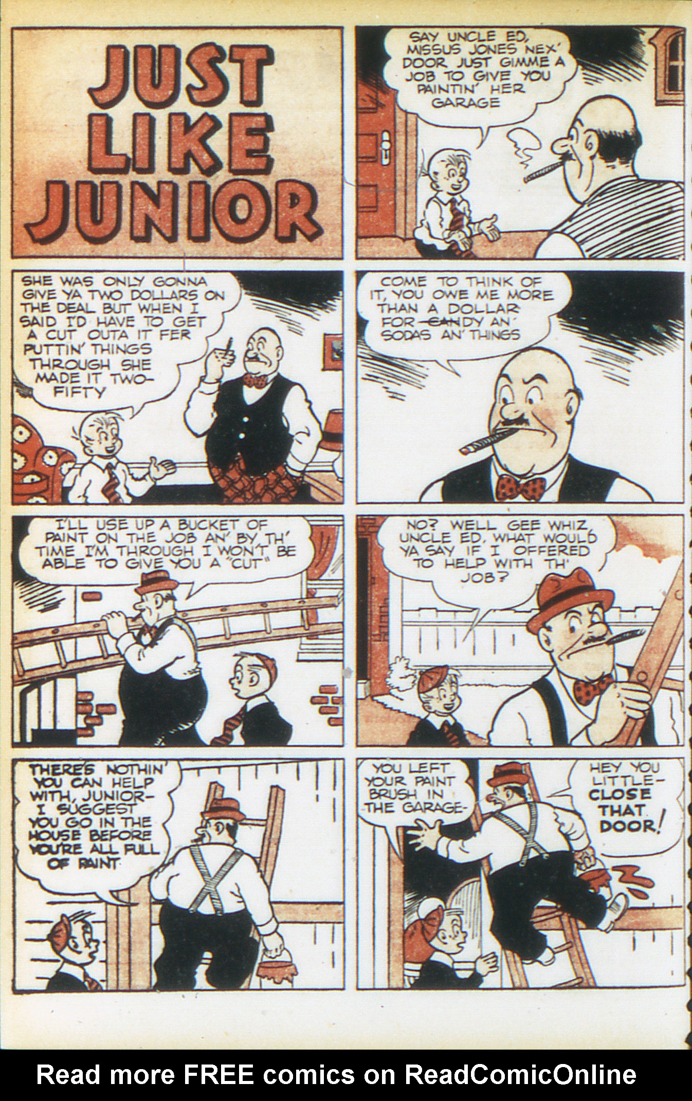 Read online Adventure Comics (1938) comic -  Issue #34 - 39