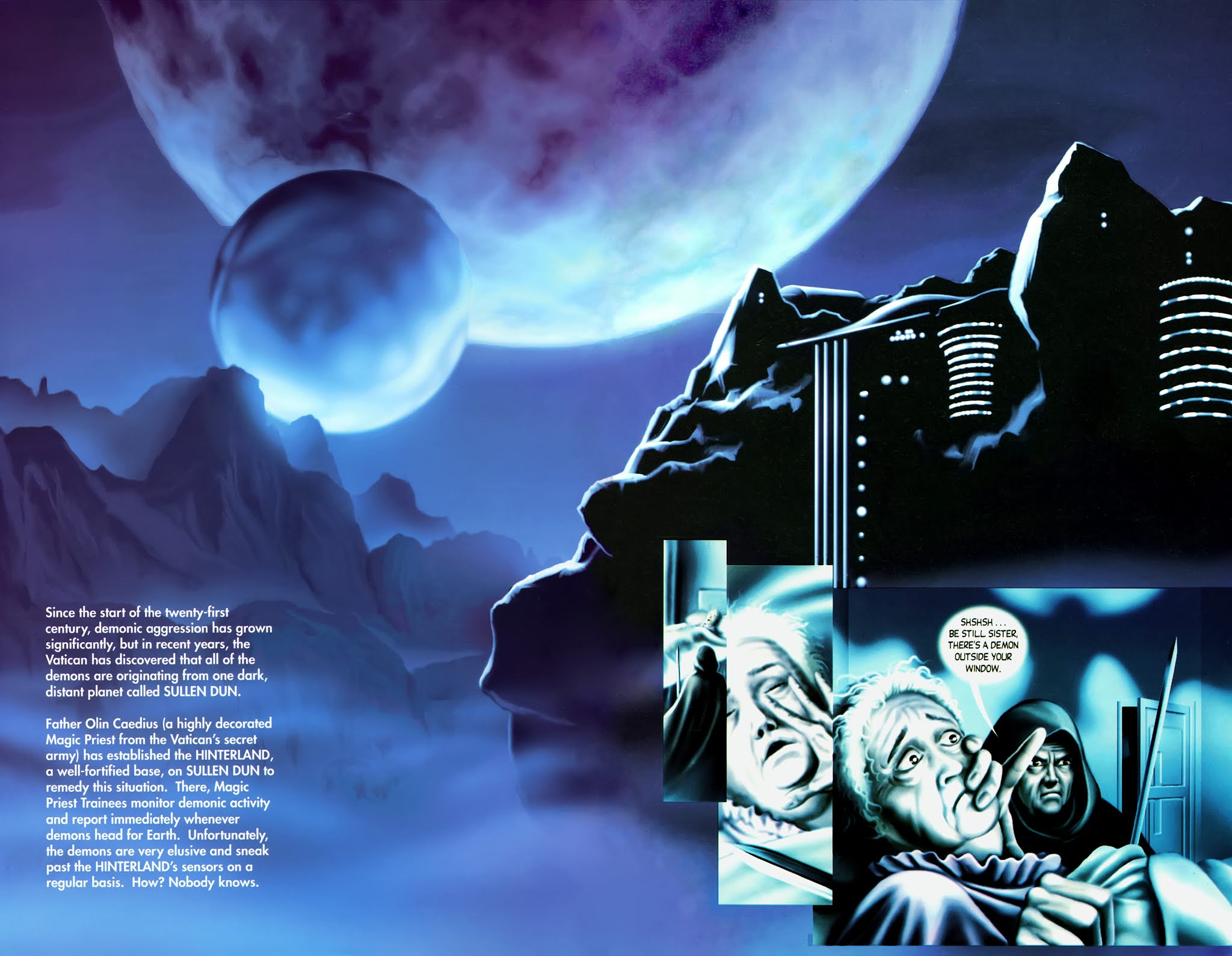 Read online Warrior Nun Dei: Aftertime comic -  Issue #1 - 2