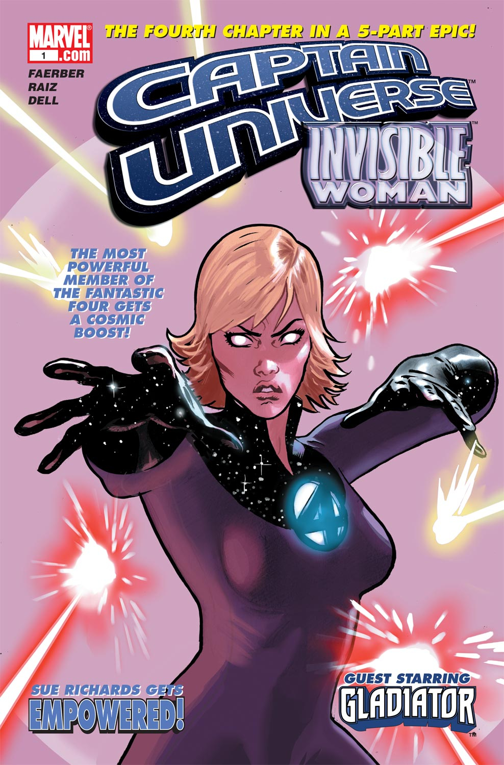 <{ $series->title }} issue Issue Invisible Woman - Page 1