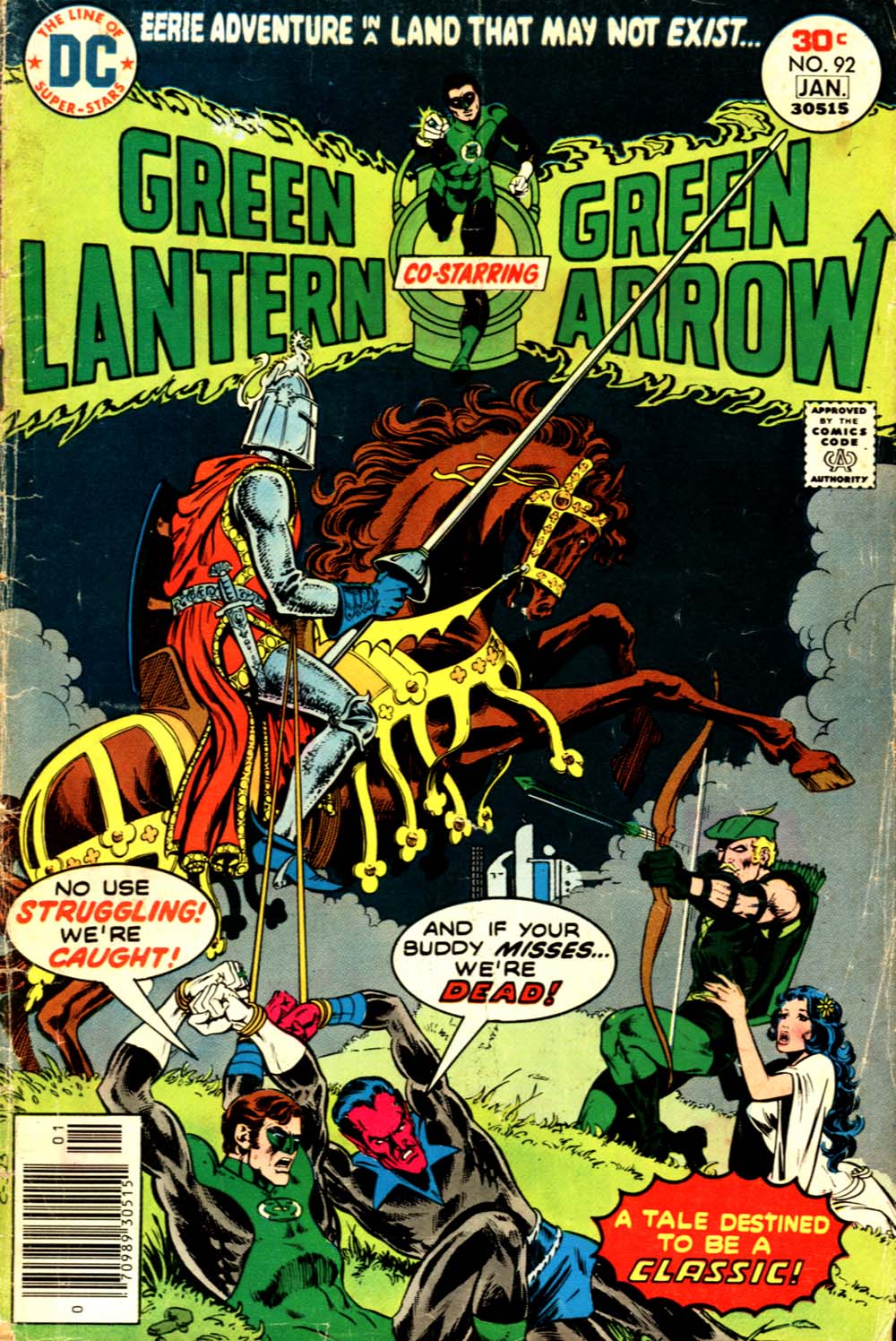 Read online Green Lantern (1960) comic -  Issue #92 - 1