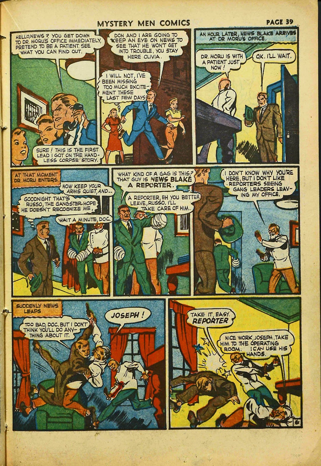 Mystery Men Comics issue 29 - Page 40