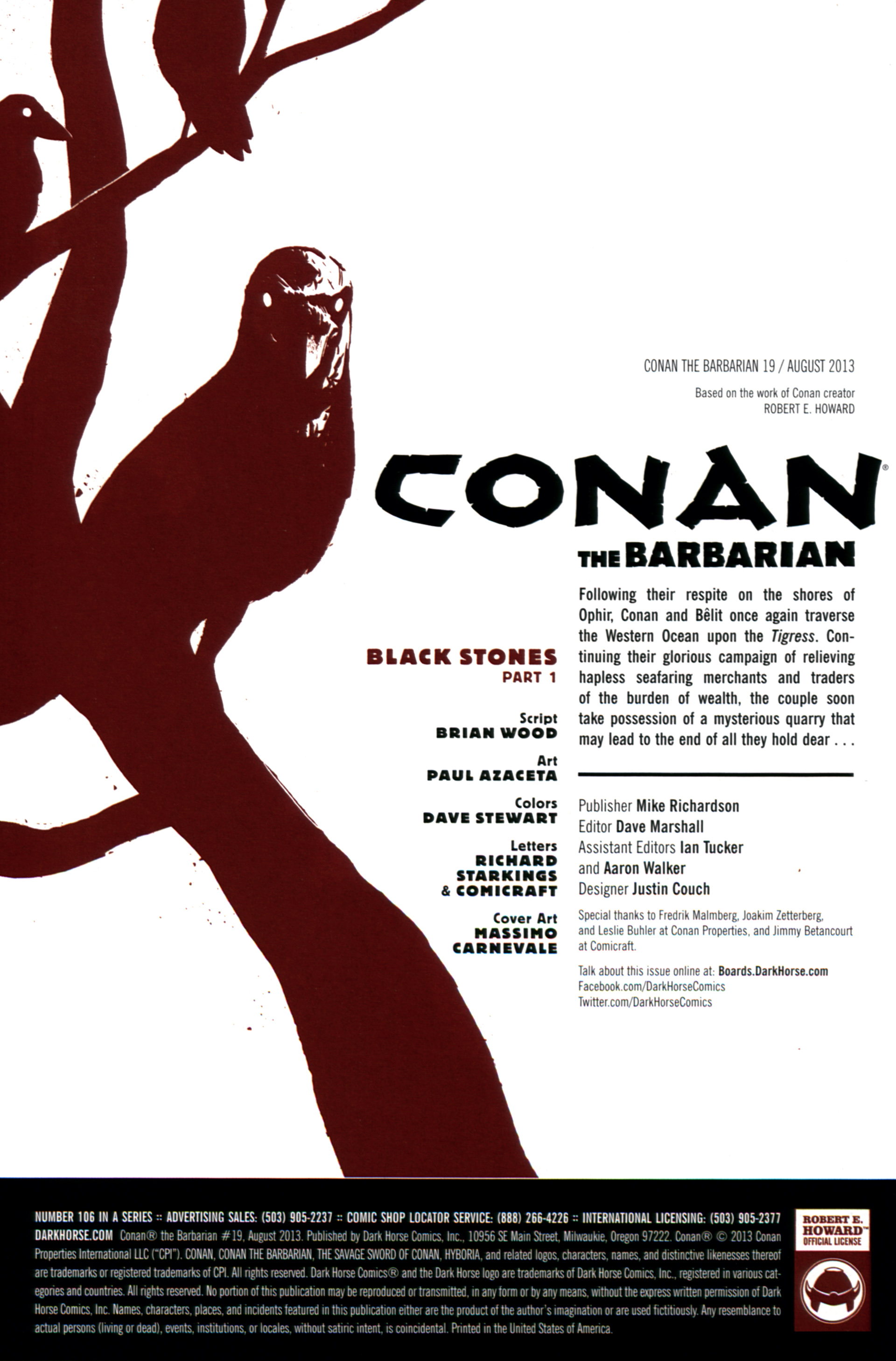 Read online Conan the Barbarian (2012) comic -  Issue #19 - 2