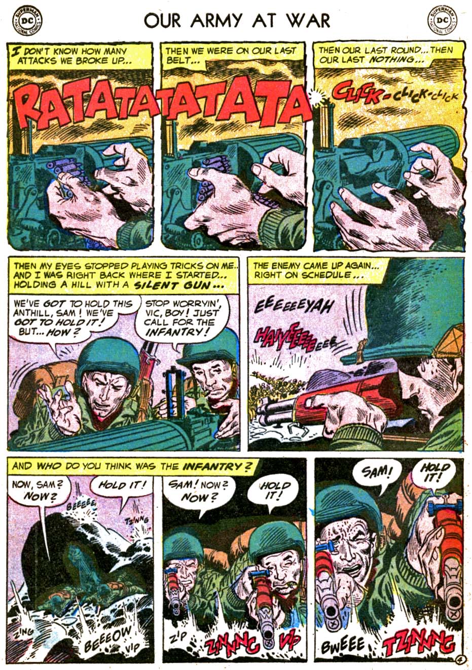 Read online Our Army at War (1952) comic -  Issue #57 - 28