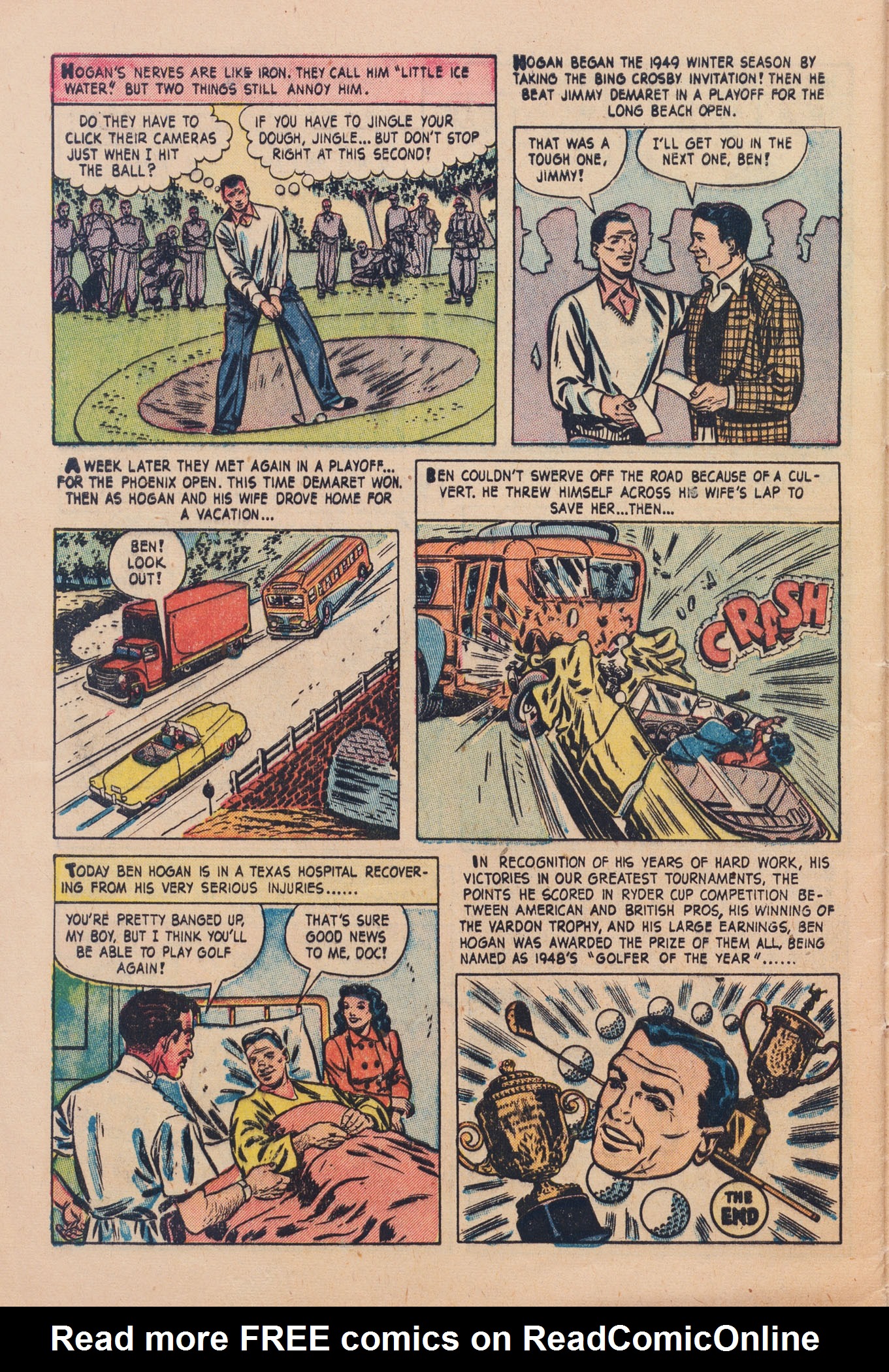 Read online Babe Ruth Sports Comics comic -  Issue #3 - 31