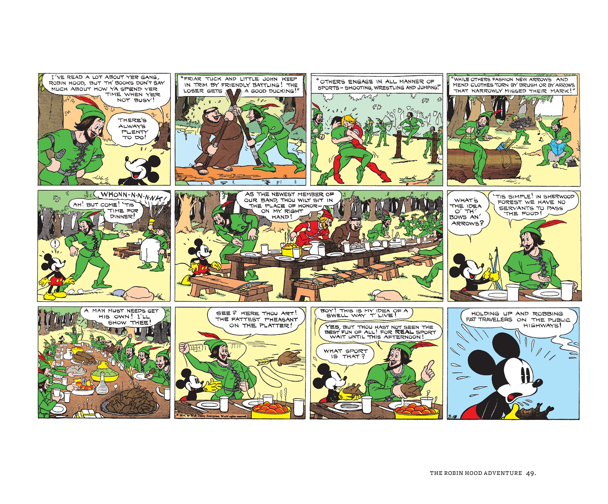Read online Walt Disney's Mickey Mouse Color Sundays comic -  Issue # TPB 2 (Part 1) - 49