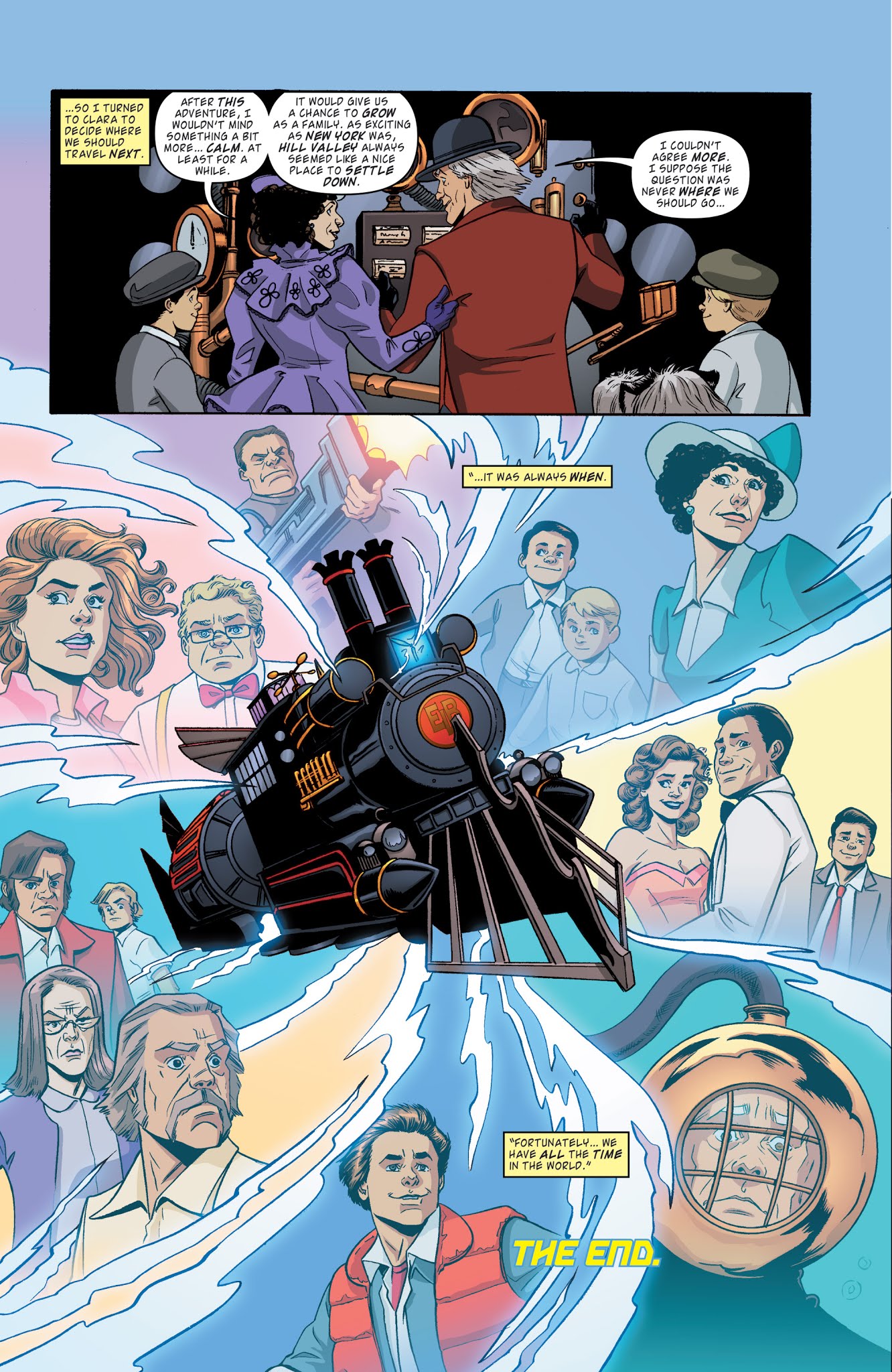 Read online Back to the Future: Tales from the Time Train comic -  Issue #6 - 24