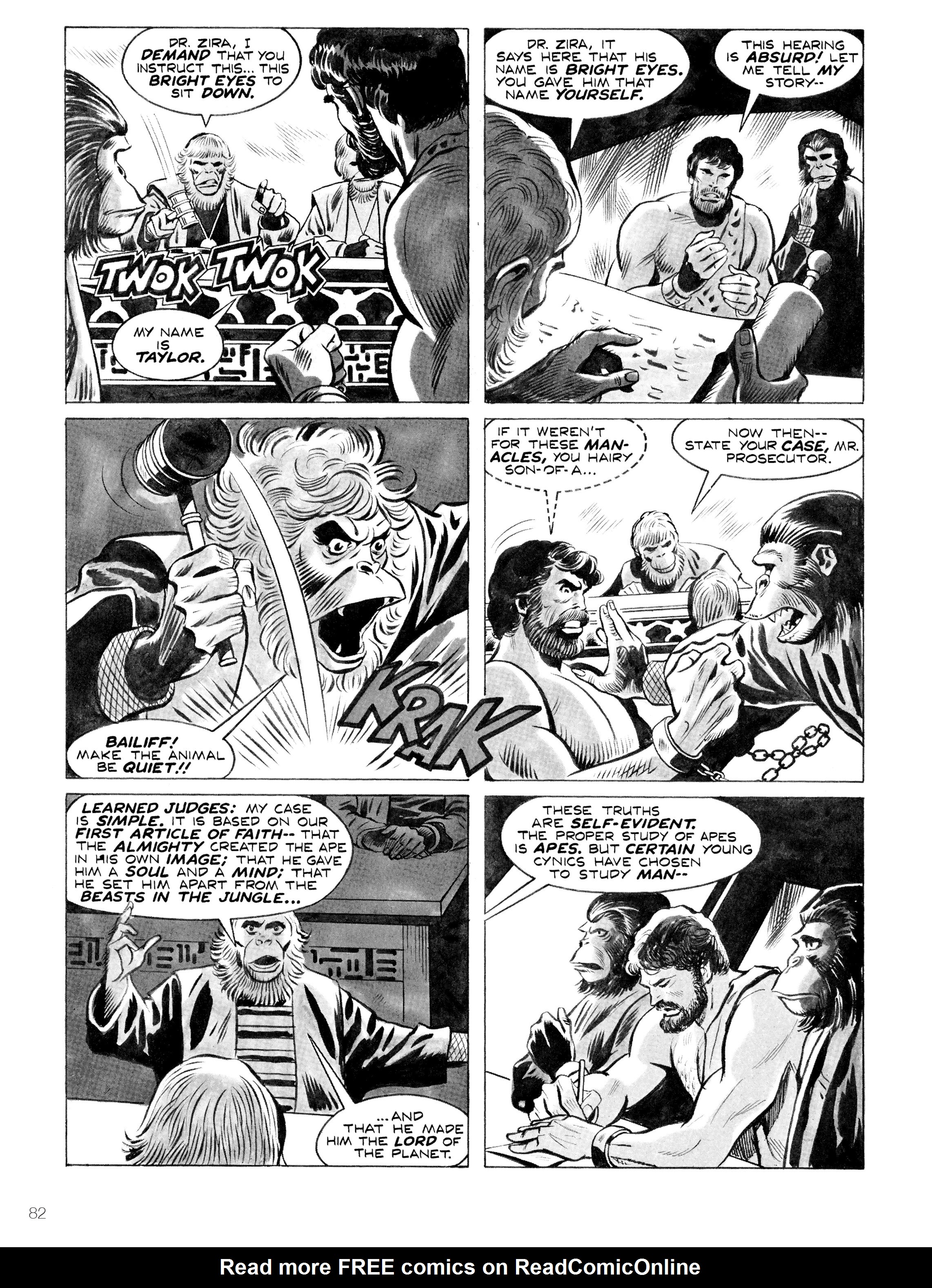 Read online Planet of the Apes: Archive comic -  Issue # TPB 2 (Part 1) - 79