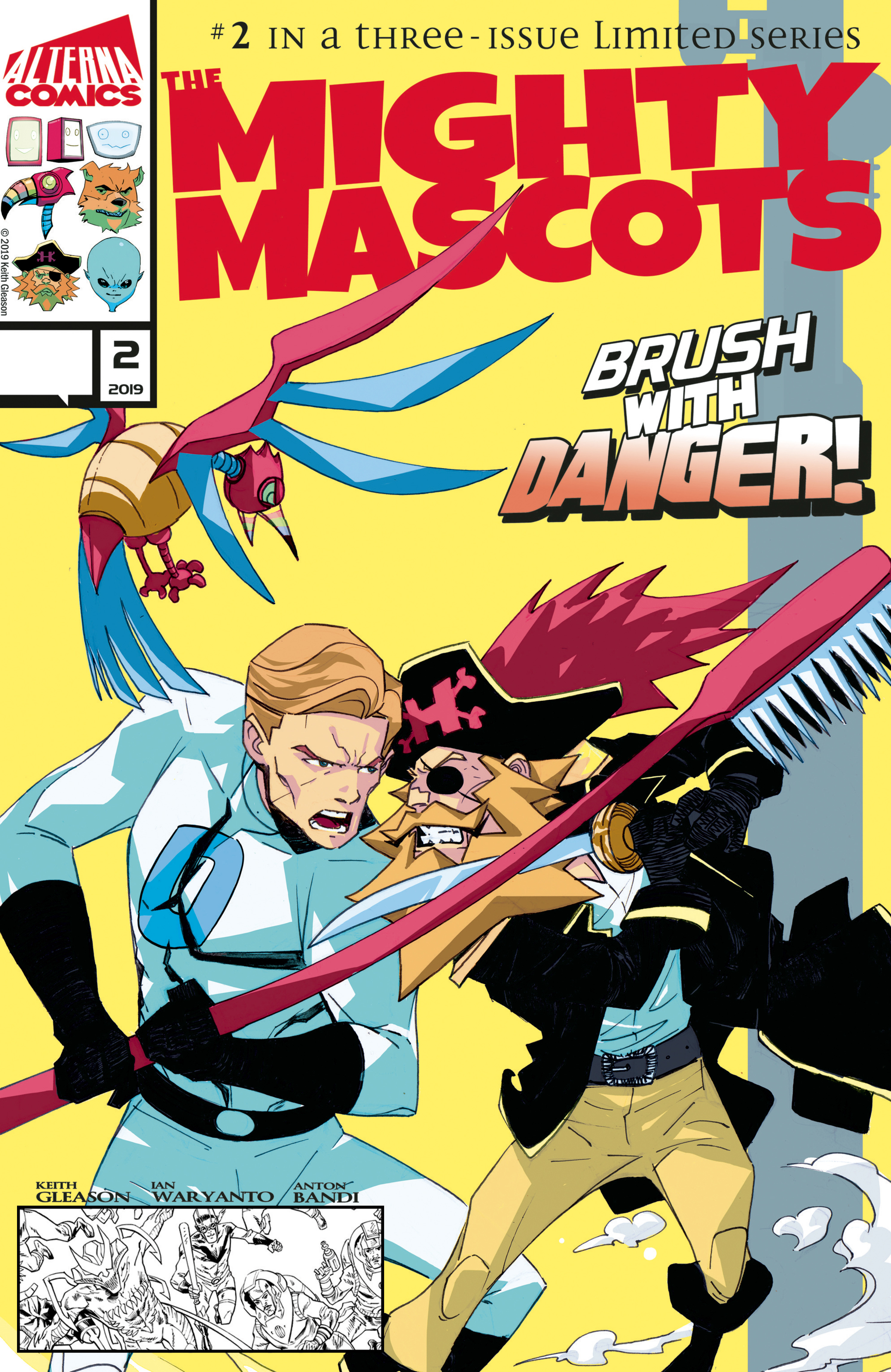 Read online The Mighty Mascots comic -  Issue #2 - 1