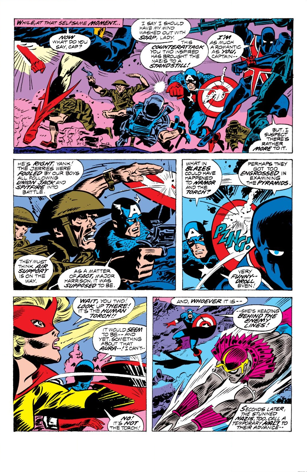 Read online The Invaders Classic comic -  Issue # TPB 2 (Part 1) - 28