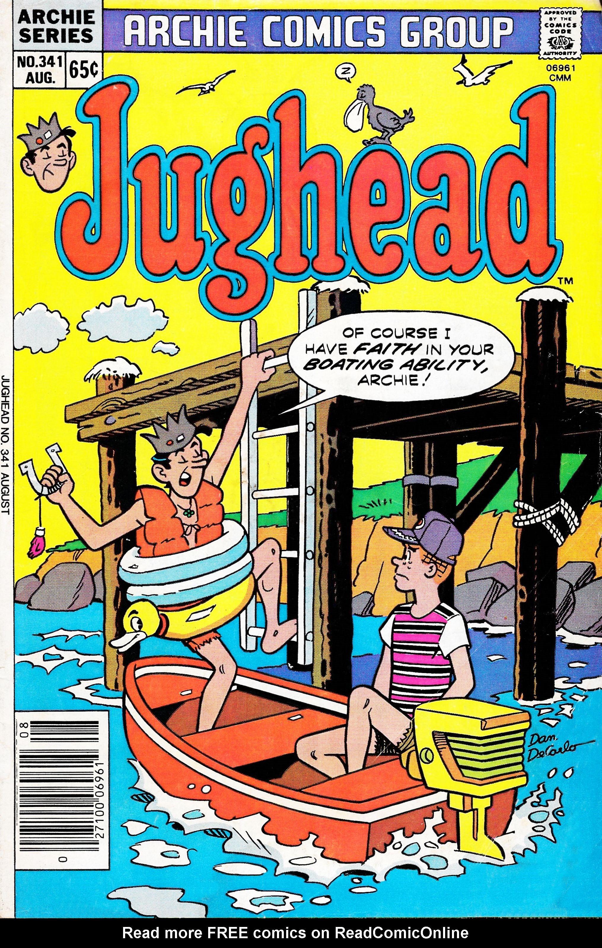 Read online Jughead (1965) comic -  Issue #341 - 1