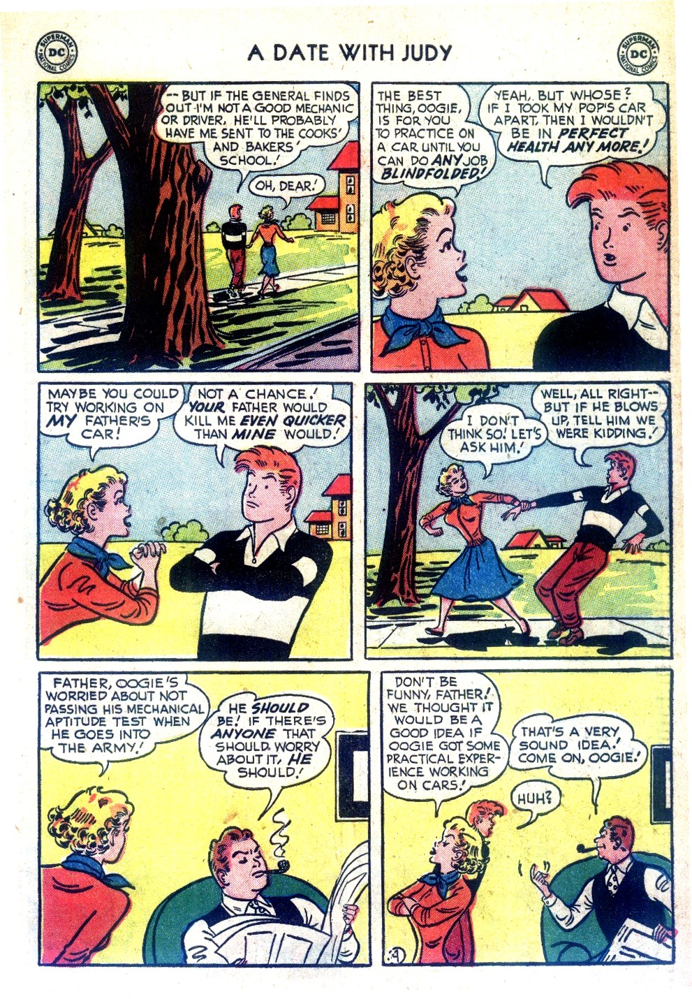 Read online A Date with Judy comic -  Issue #44 - 31