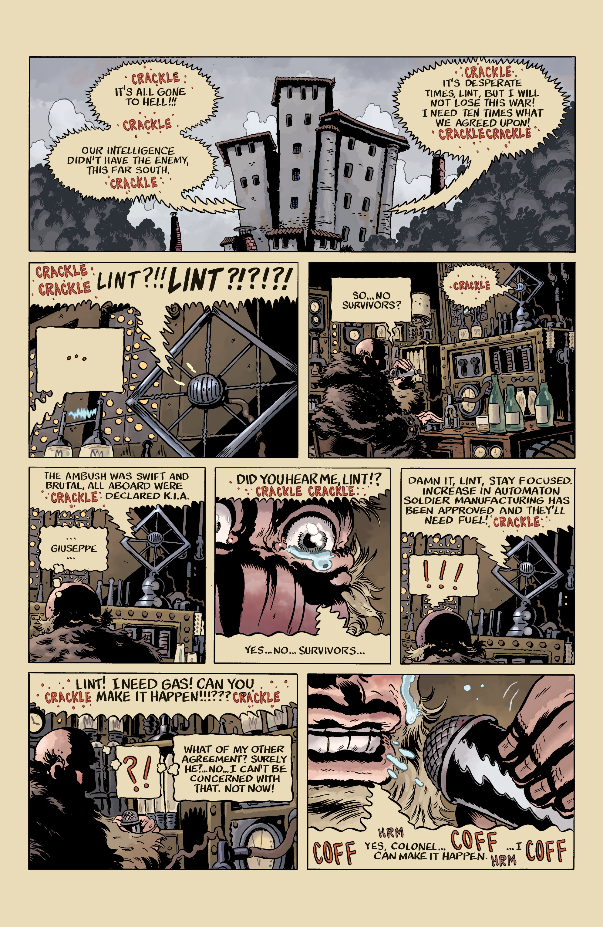 Read online Trout: The Hollowest Knock comic -  Issue #3 - 8