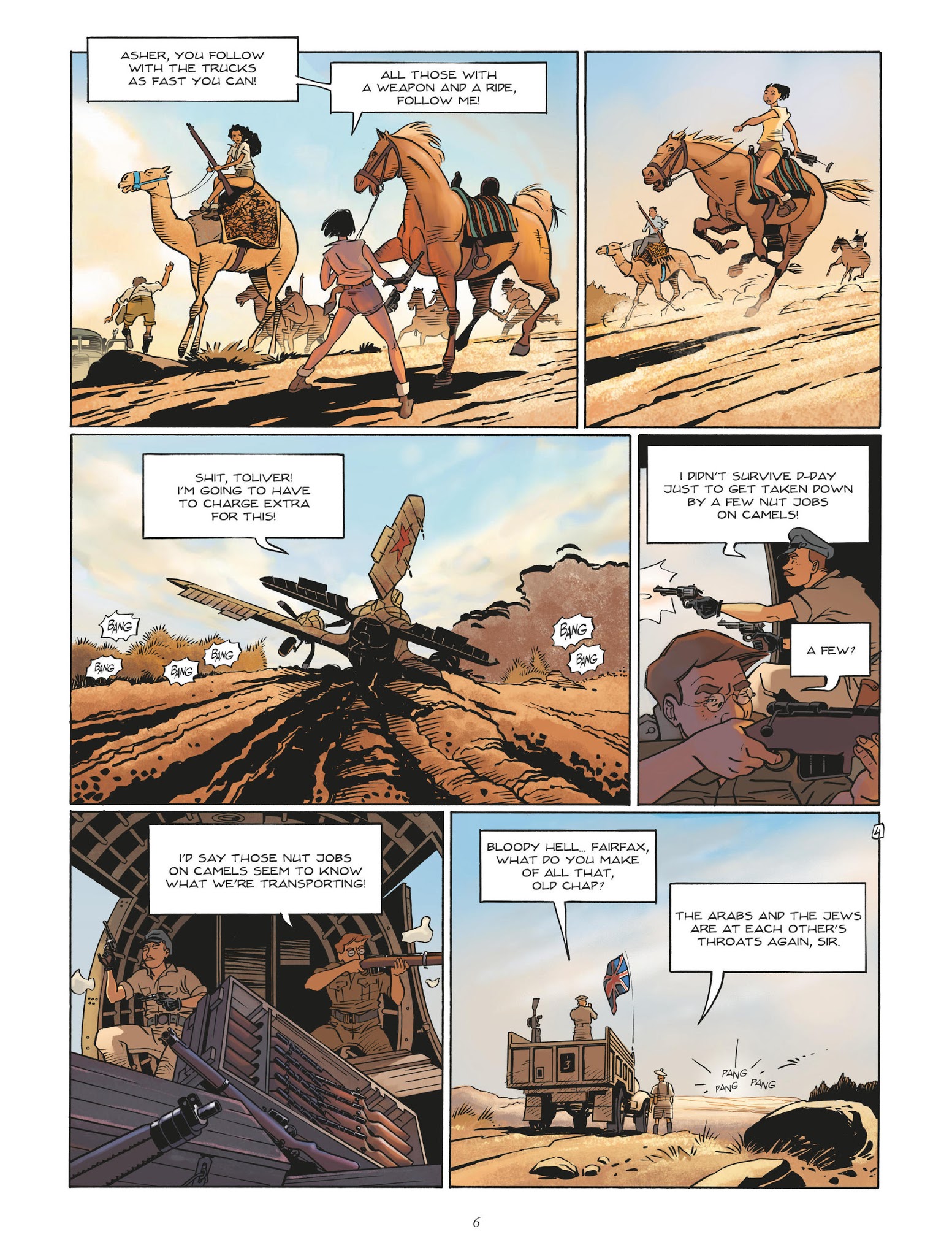 Read online The Jewish Brigade comic -  Issue #3 - 6