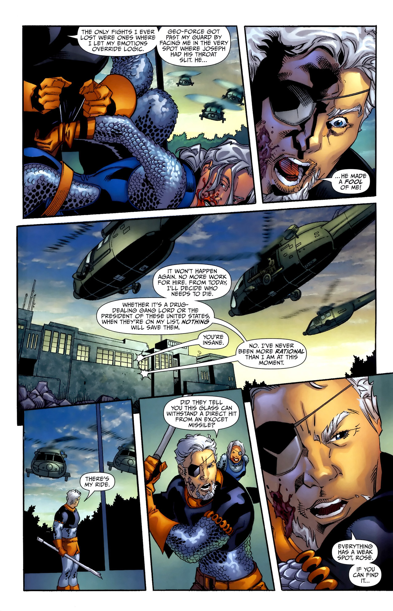 Read online Faces of Evil: Deathstroke comic -  Issue # Full - 15