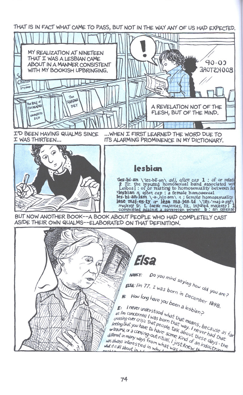 Read online Fun Home: A Family Tragicomic comic -  Issue # TPB - 81