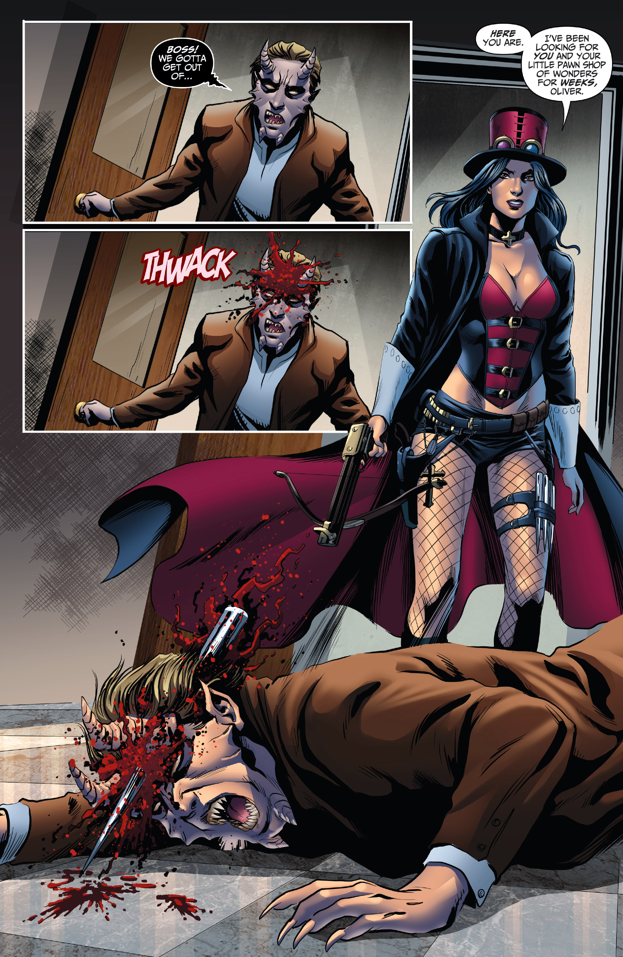 Read online Van Helsing vs. Dracula's Daughter comic -  Issue #1 - 13