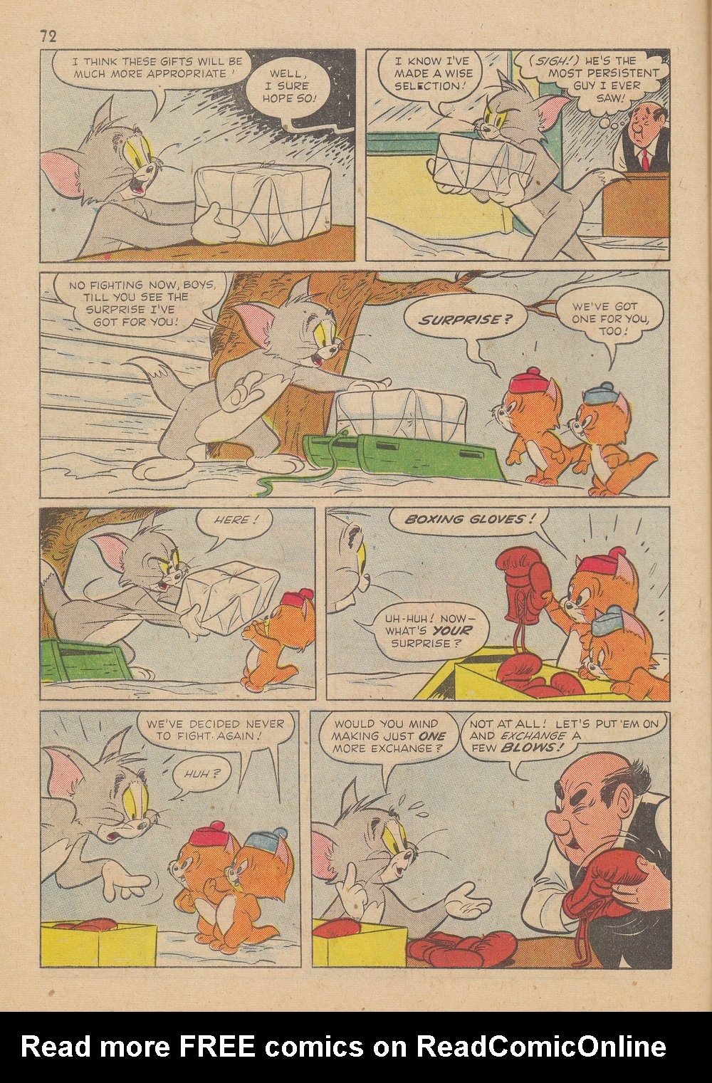 Read online M.G.M.'s Tom and Jerry's Winter Fun comic -  Issue #4 - 75