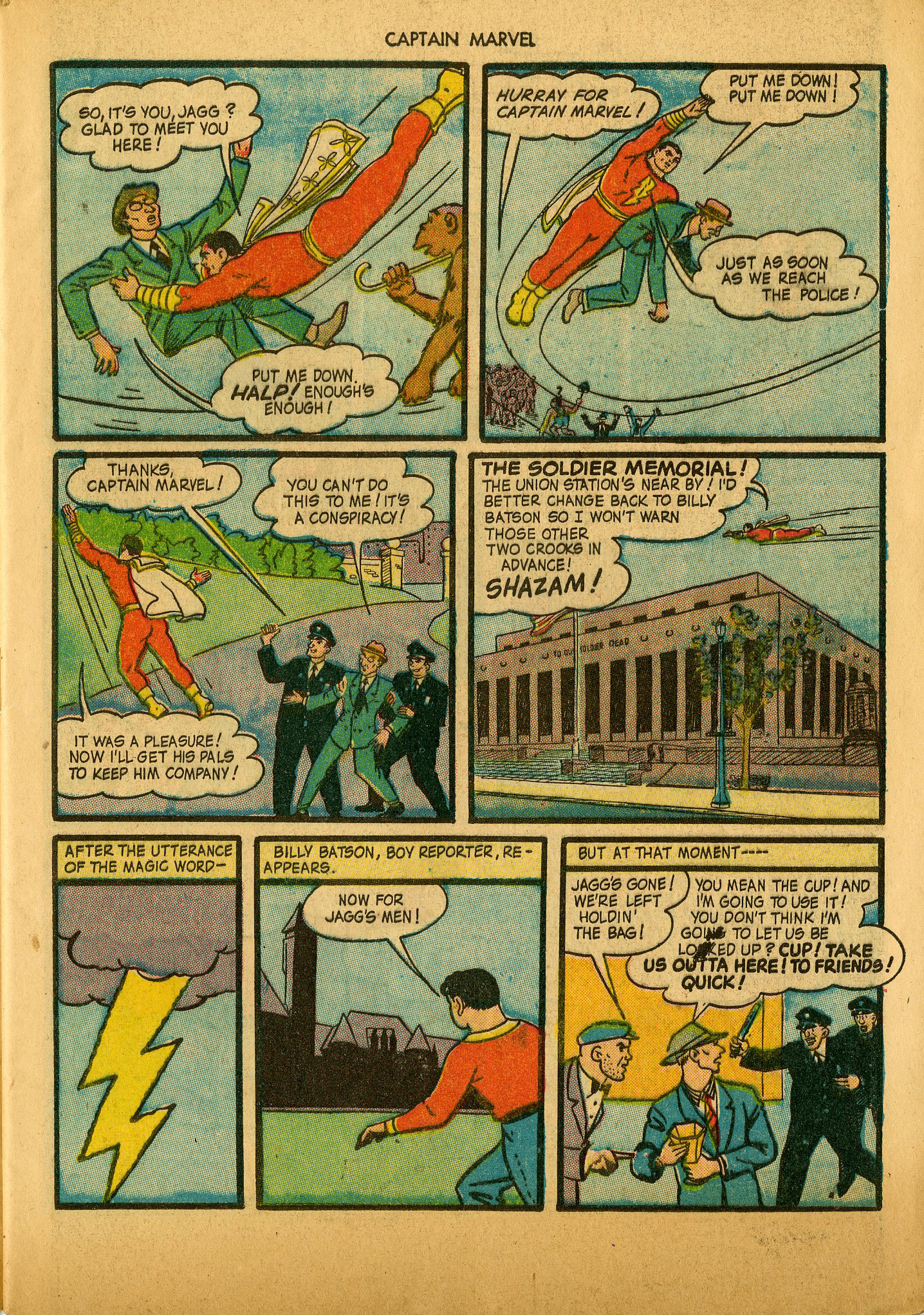 Read online Captain Marvel Adventures comic -  Issue #36 - 9